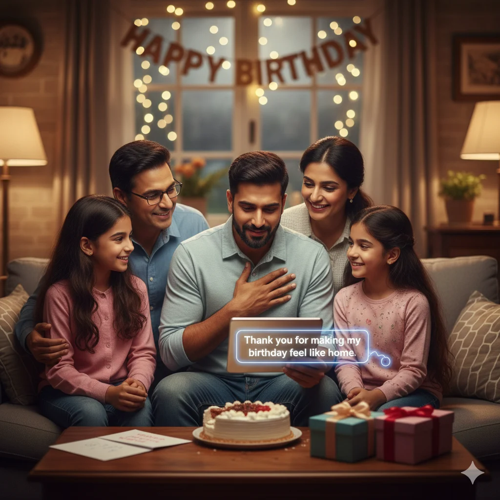 Emotional Thank You Messages for Birthday Wishes