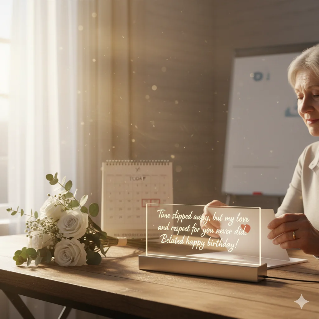 female belated birthday wishes