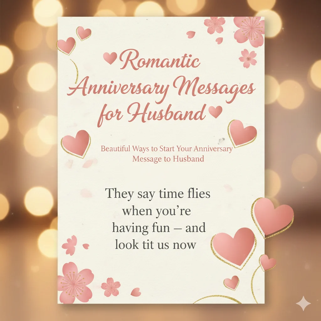 anniversary wishes for husband