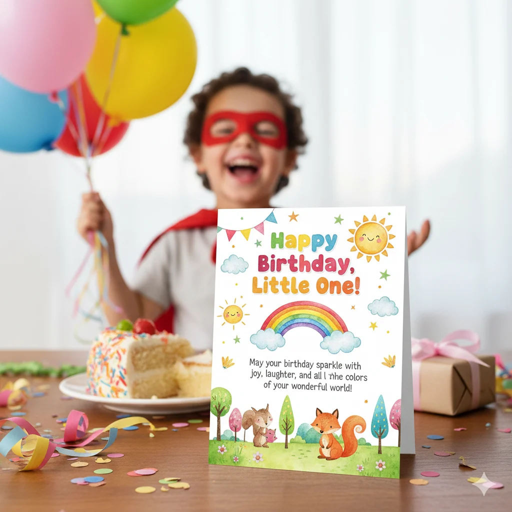 Birthday Wishes for Kids