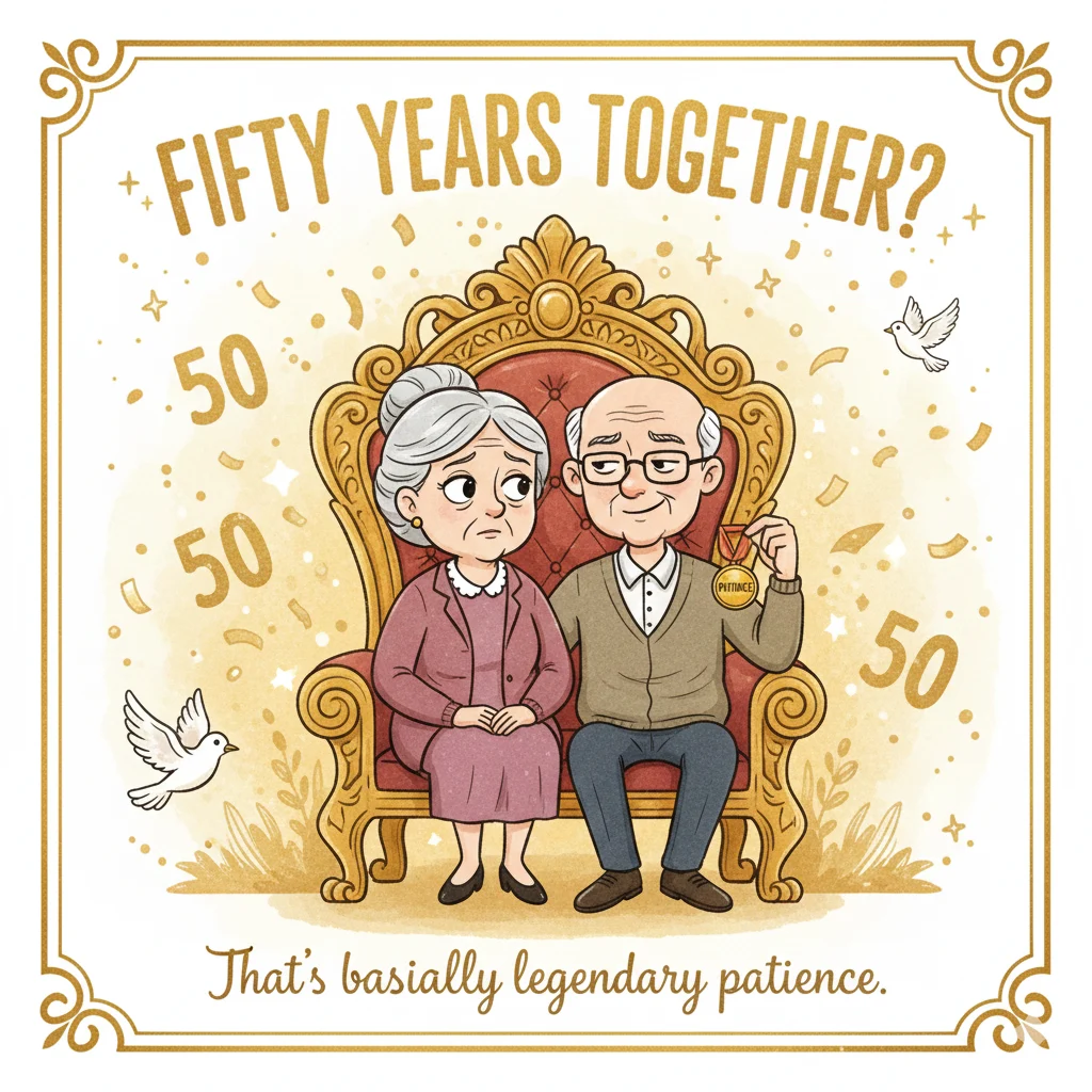 50th anniversary wishes