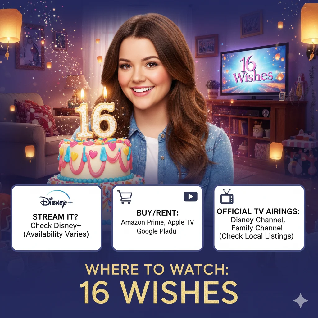 where can i watch 16 wishes