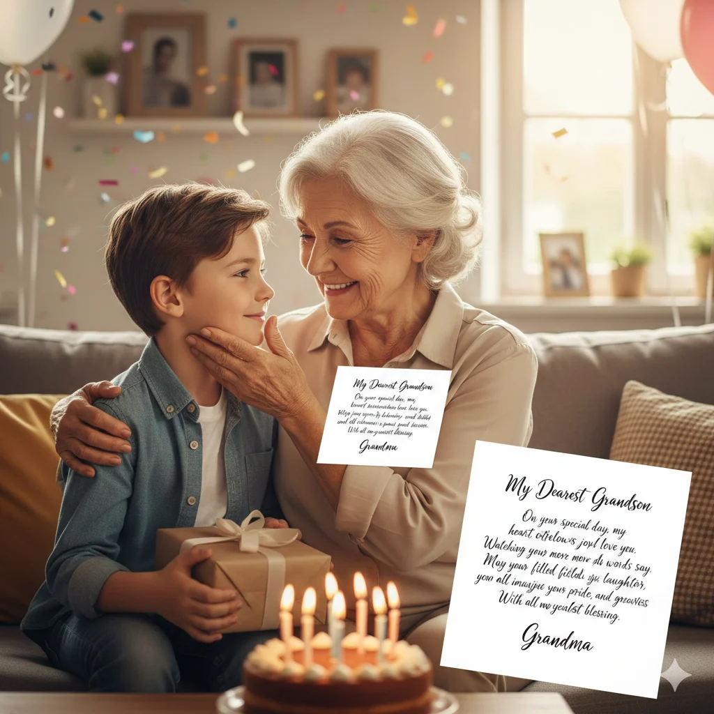 birthday wishes to grandson