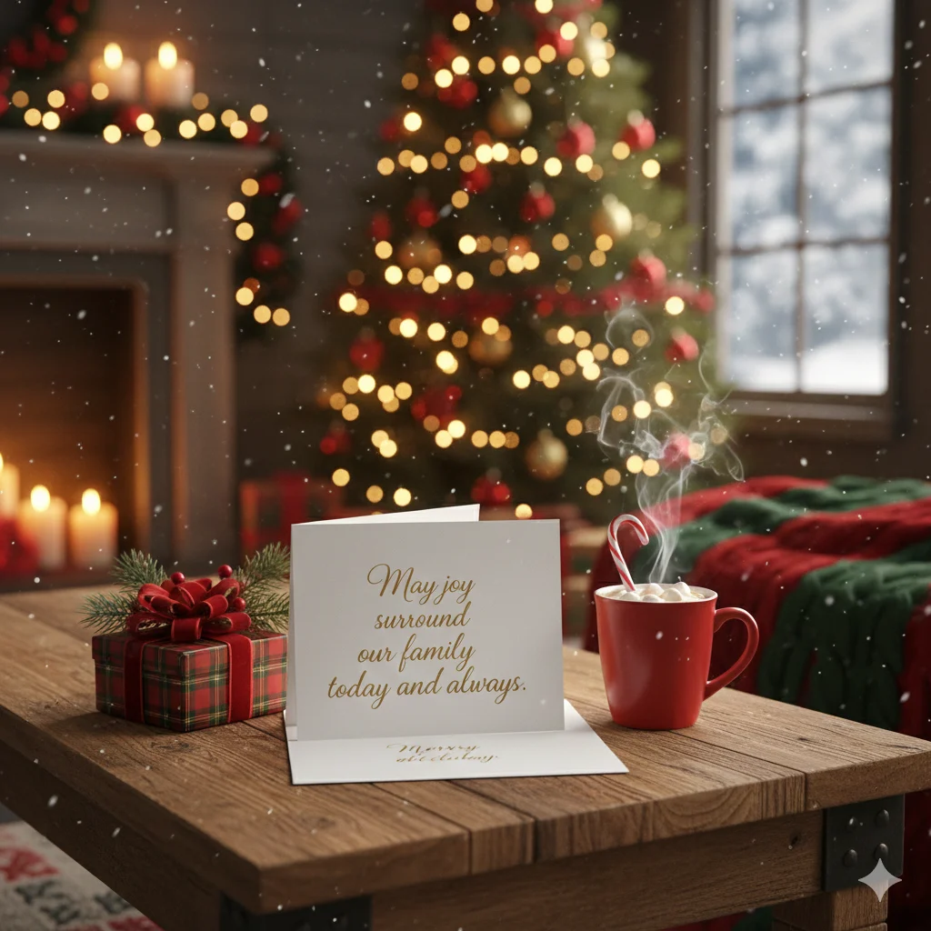 Family Christmas Wishes