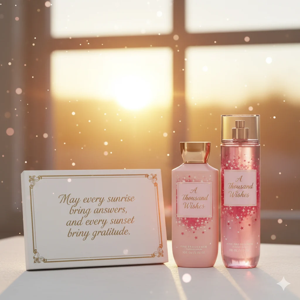 bath and body works a thousand wishes