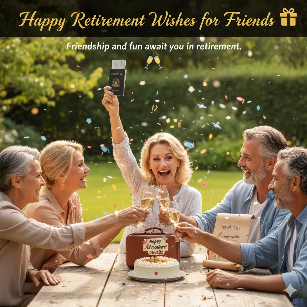 happy retirement wishes