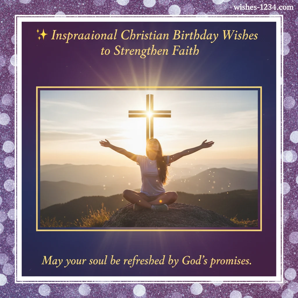 40 Christian Birthday Wishes