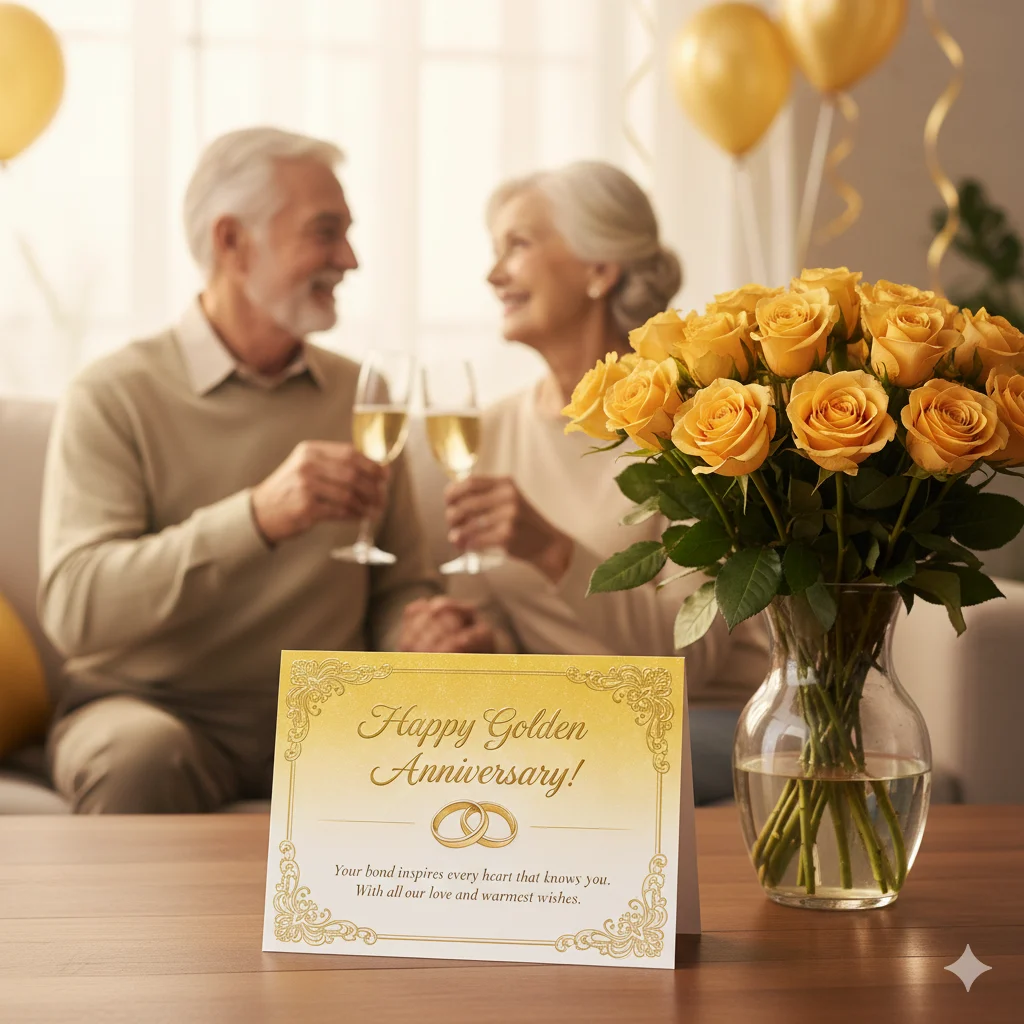 50th wedding anniversary wishes