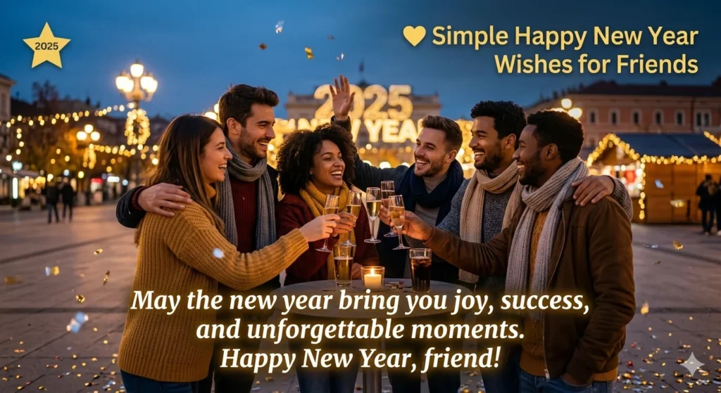 new year wishes for friends