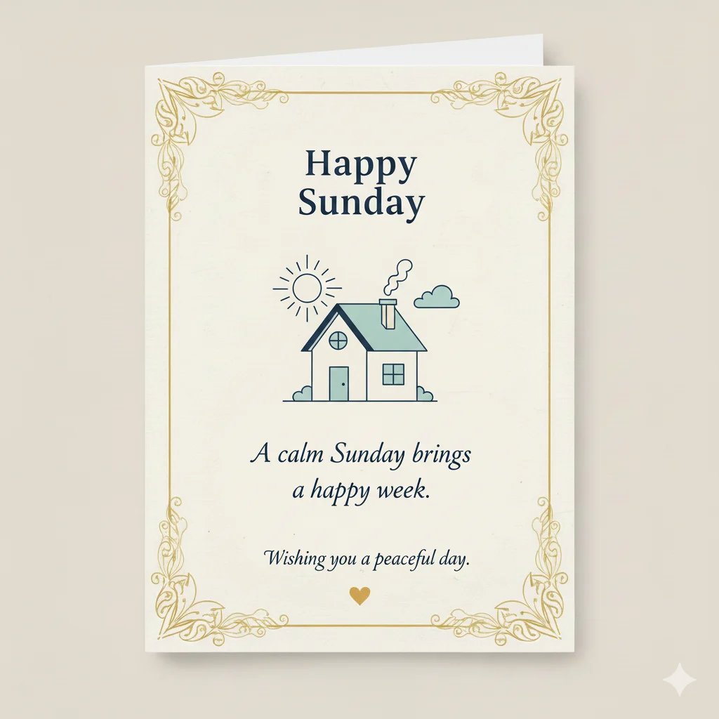 Happy Sunday Wishes
