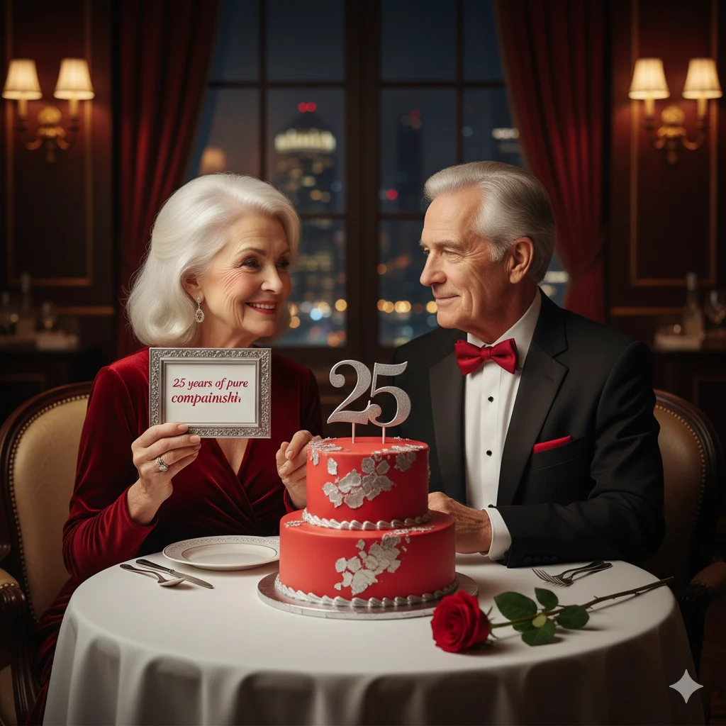 25th wedding anniversary wishes