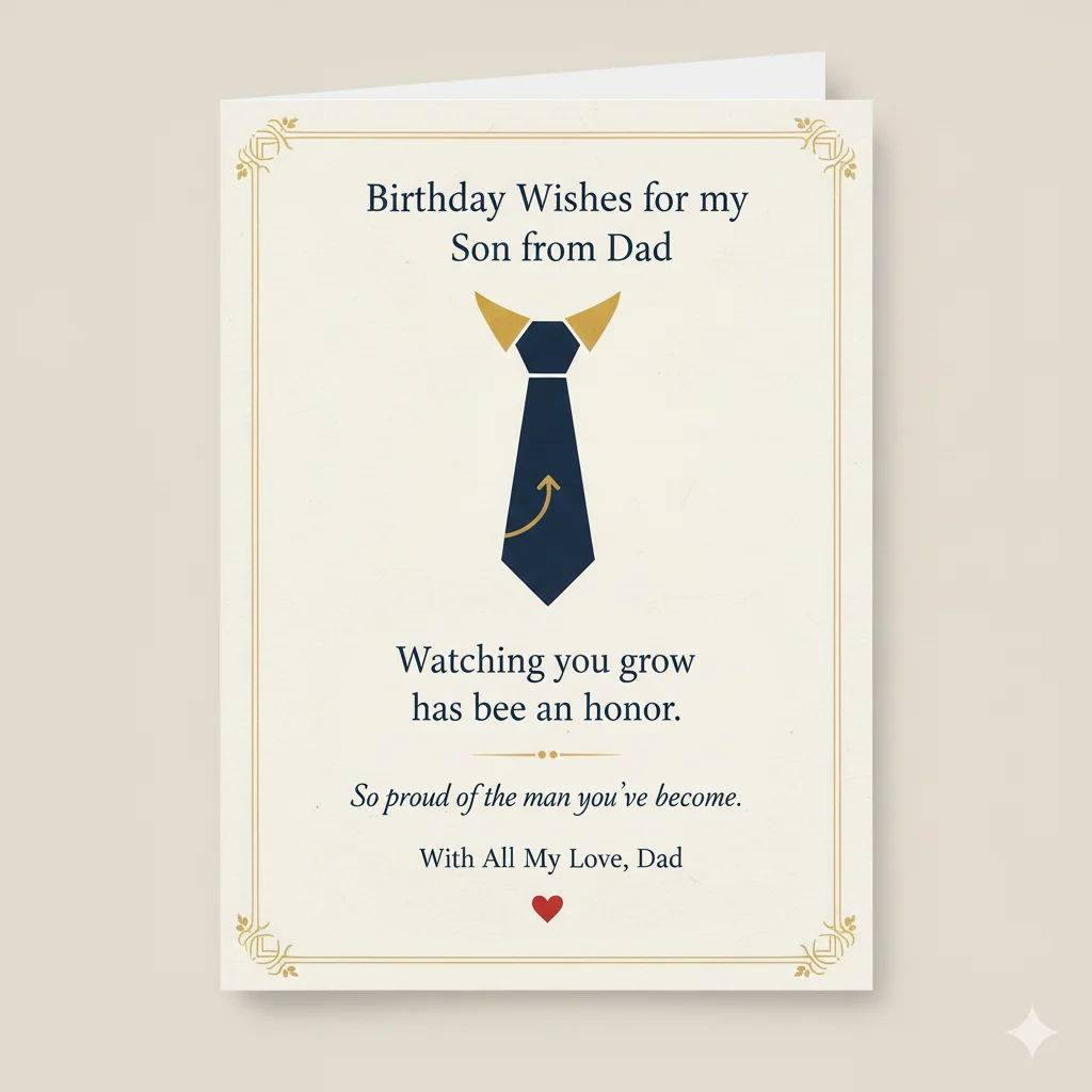 birthday wishes for adult son