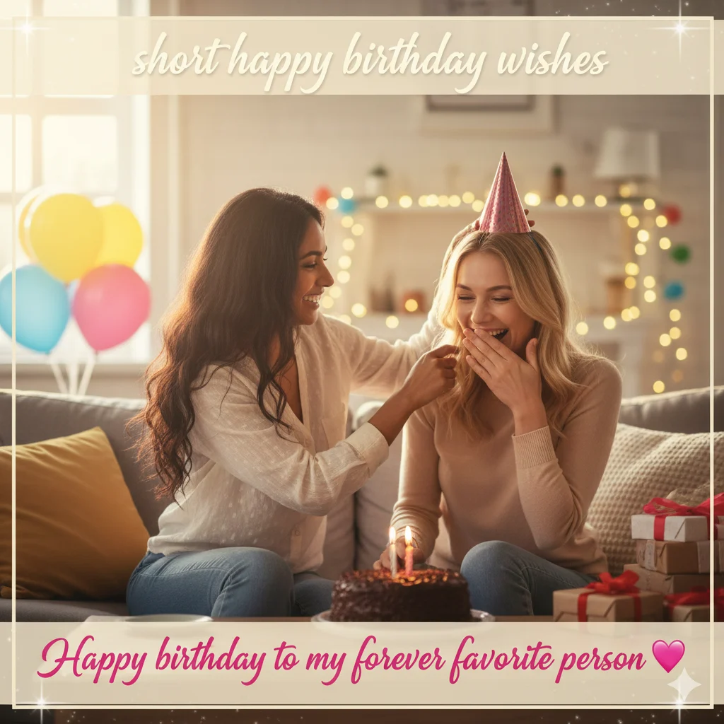 short happy birthday wishes