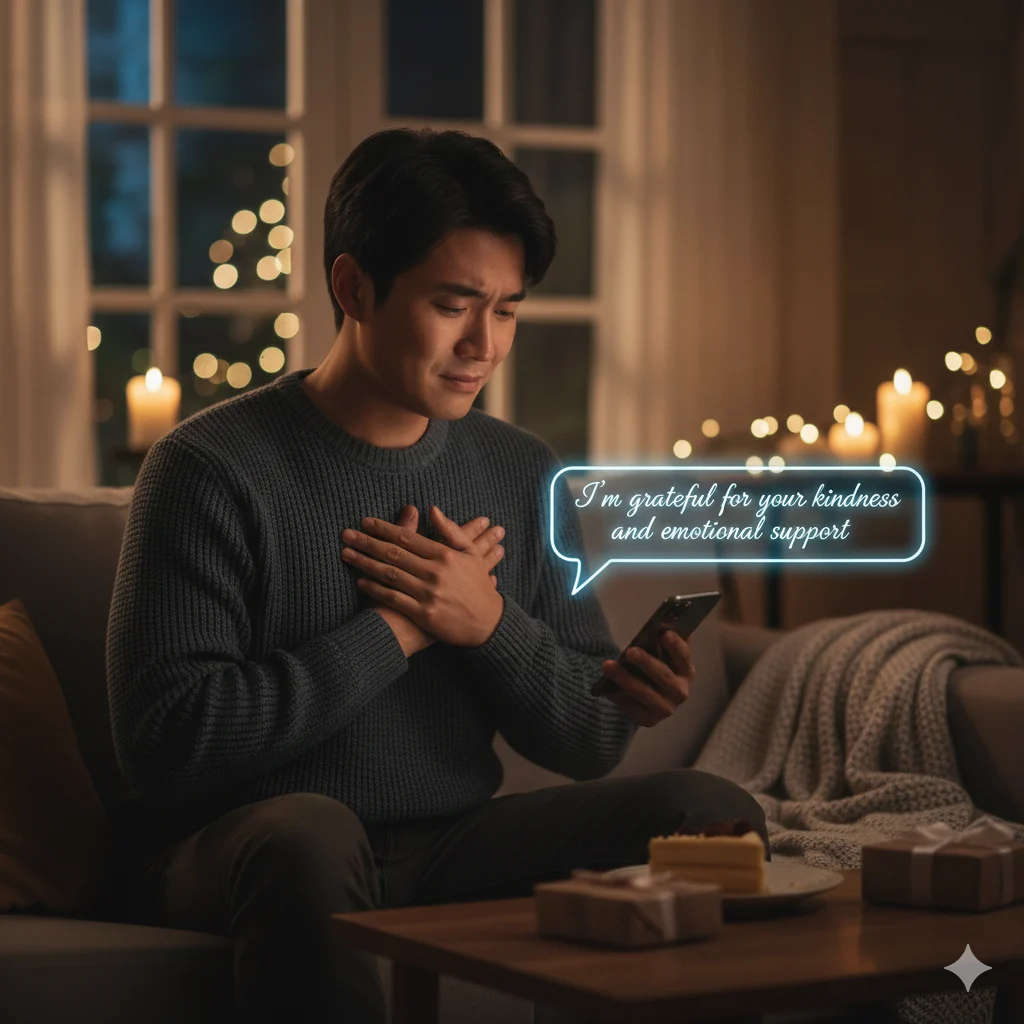 Emotional Thank You Messages for Birthday Wishes