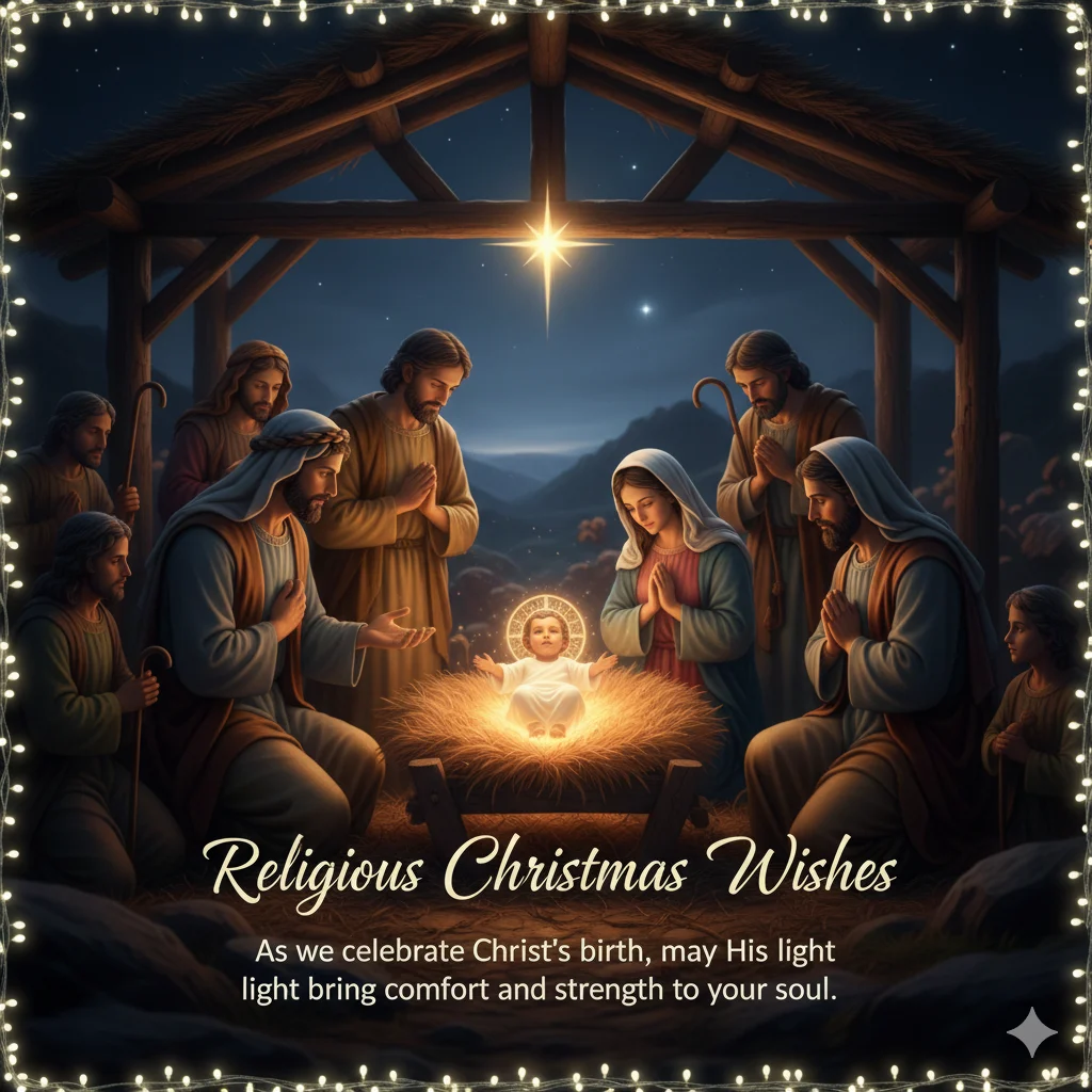 Religious Christmas Wishes