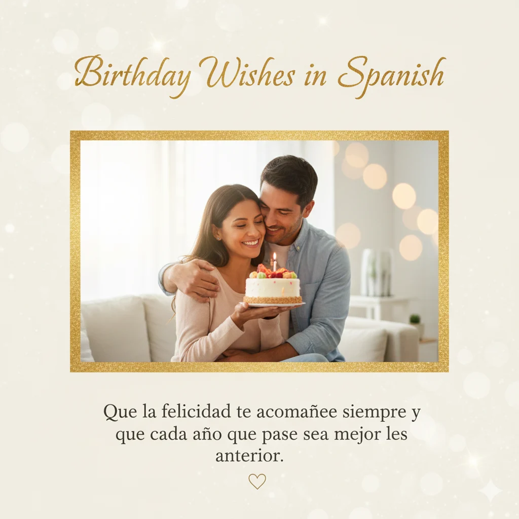 Birthday Wishes in Spanish