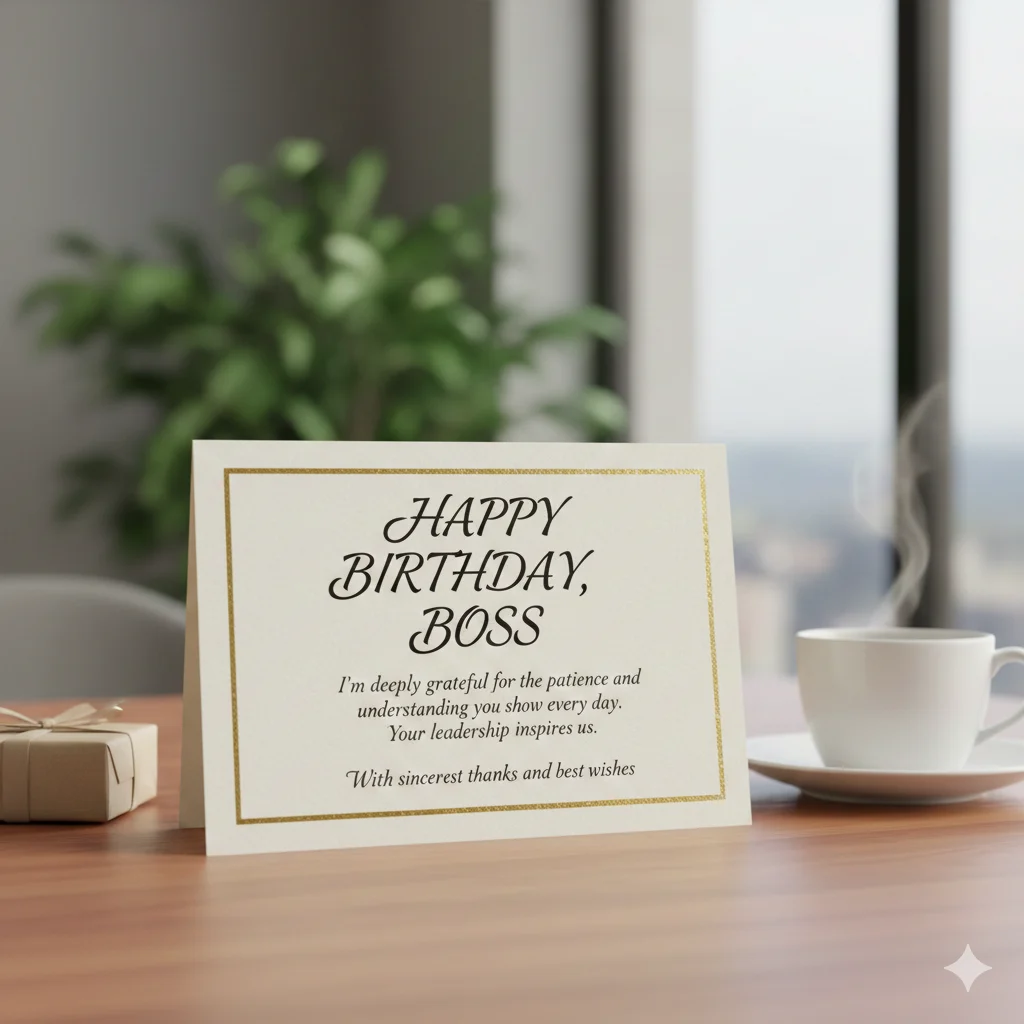  Birthday Wishes for Boss 