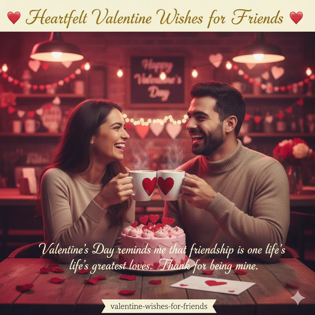 Valentine Wishes for Friends