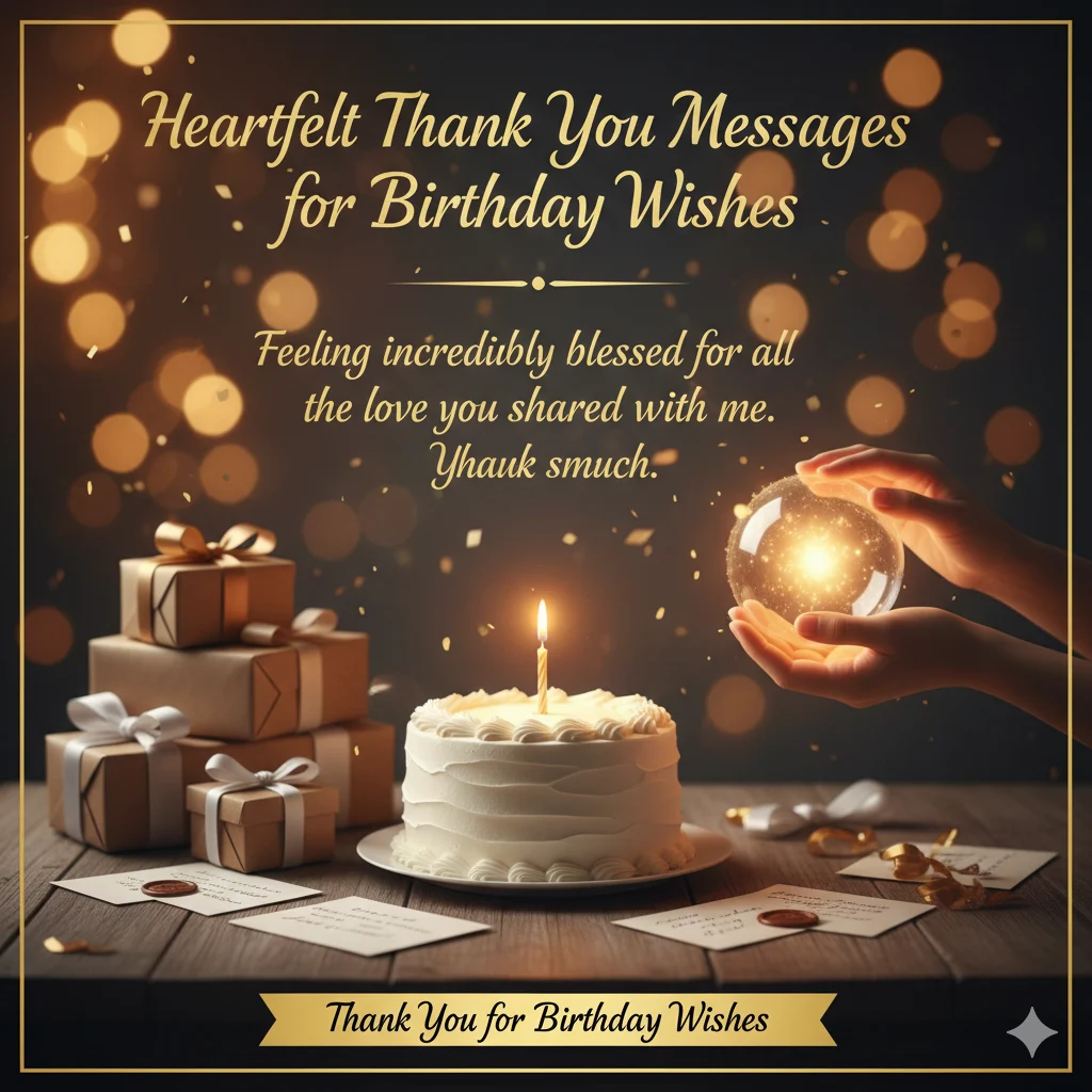 thank you for birthday wishes