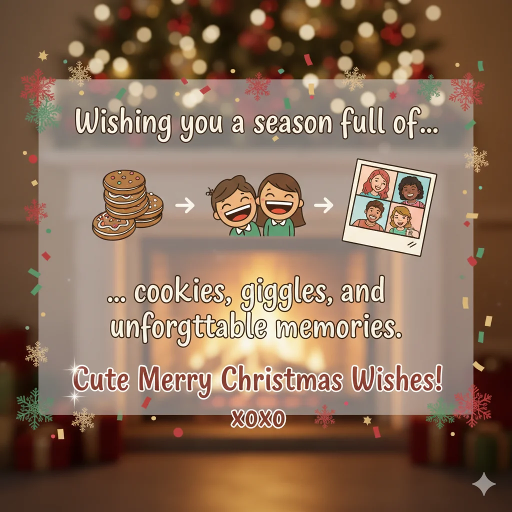 cute merry christmas wishes gif
