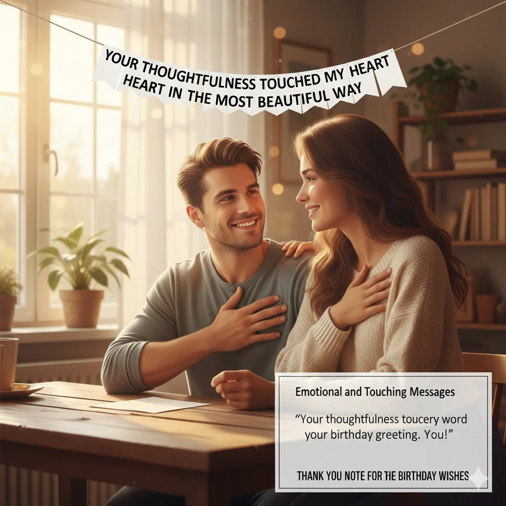 thank you note for birthday wishes