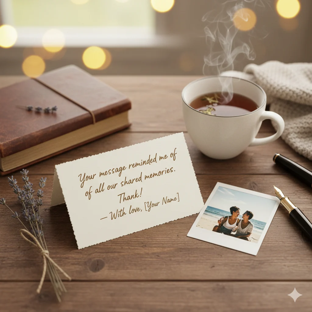 thank you note for birthday wishes