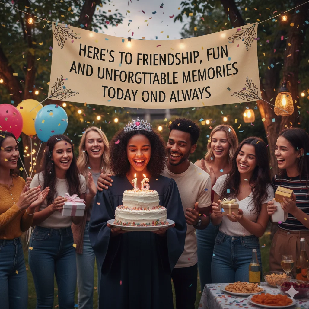 16th birthday wishes