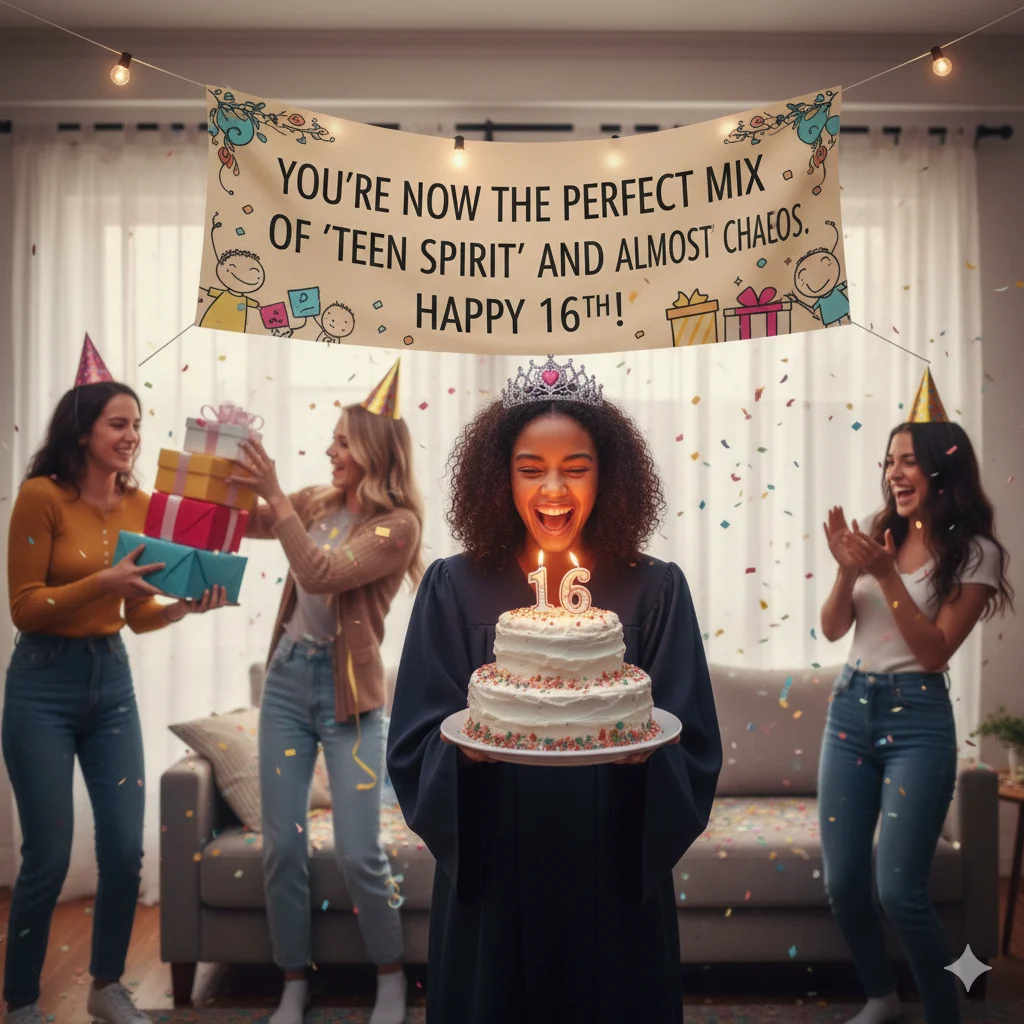  16th Birthday Wishes 