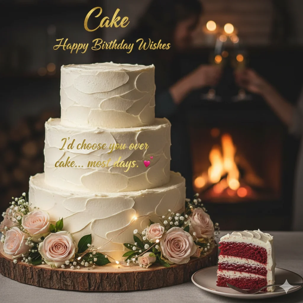 cake happy birthday wishes