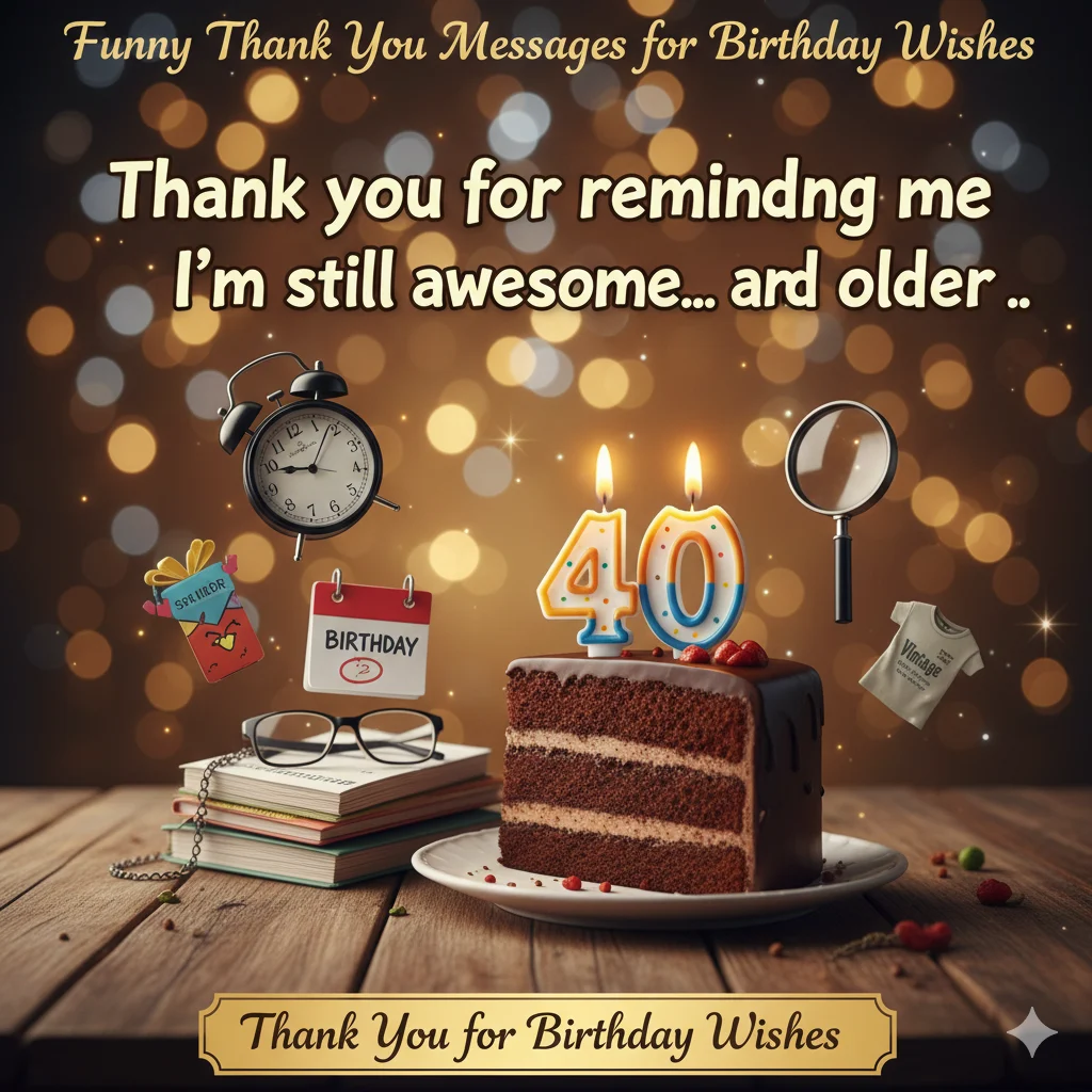 thank you for birthday wishes