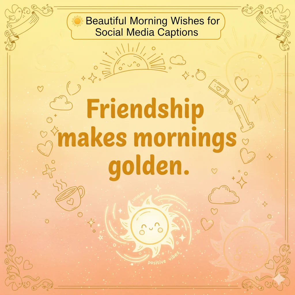  Good Morning Wishes for Friends