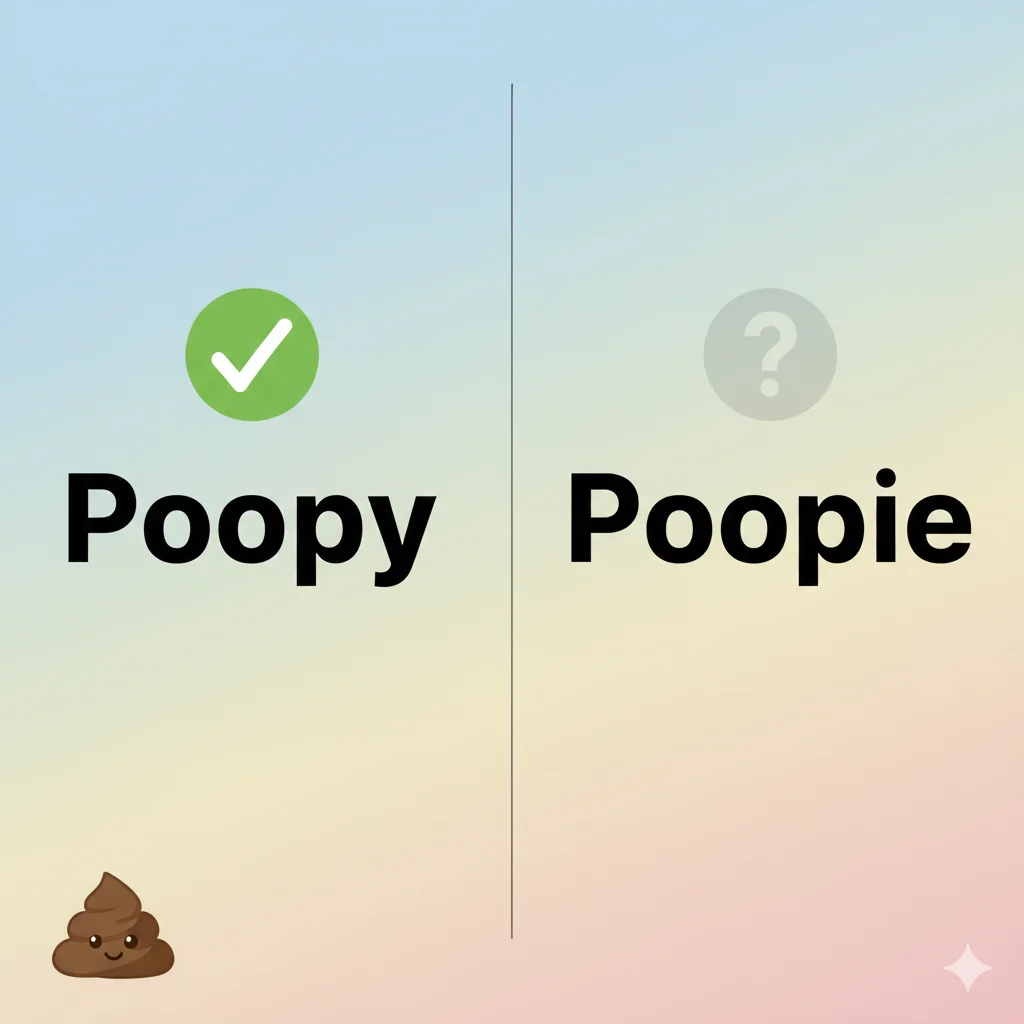 Poopy or Poopie