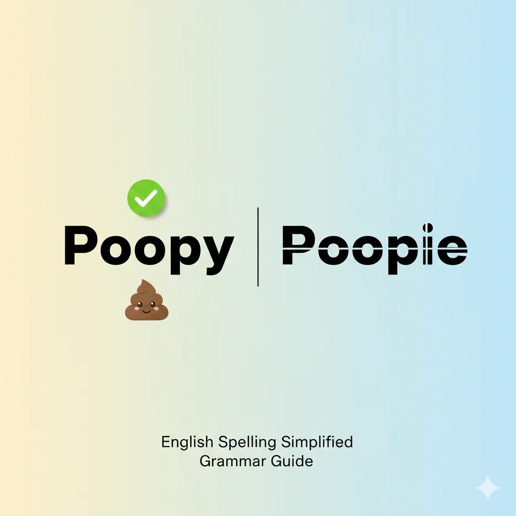 Poopy or Poopie