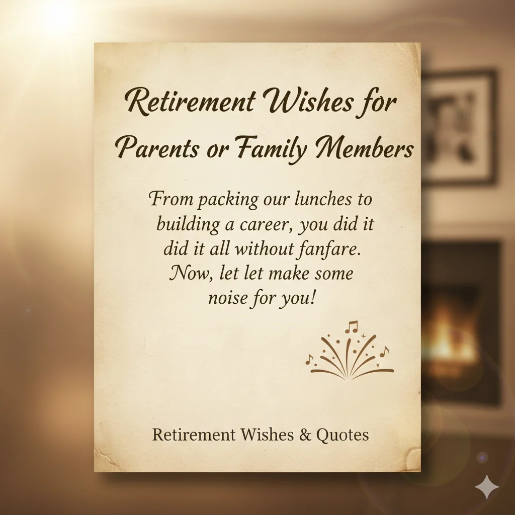 Retirement Wishes & Quotes 