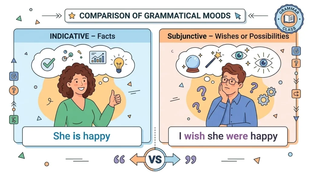 Subjunctive or Indicative