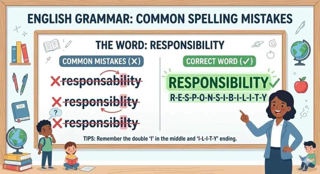 Responsibility or Responsability 