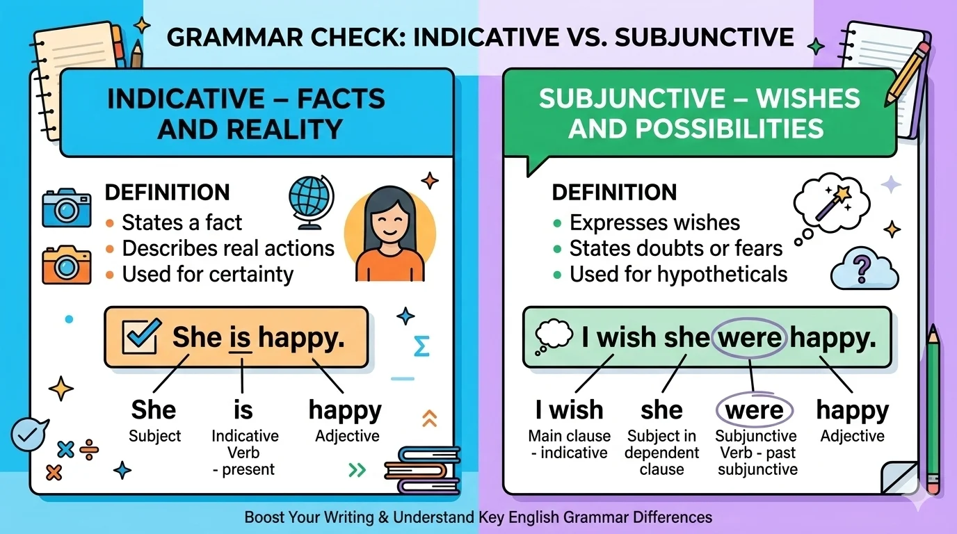 Subjunctive or Indicative