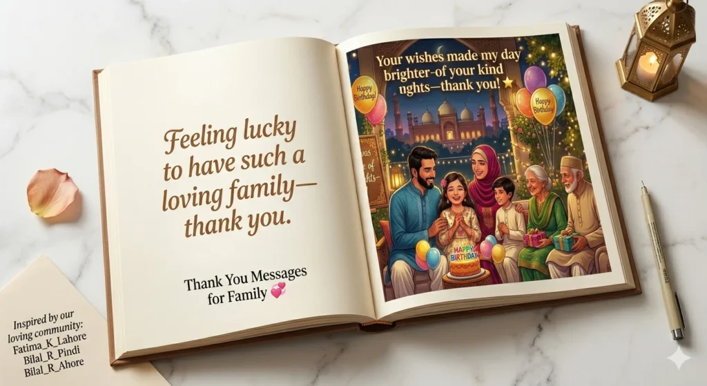 short thank you message for birthday wishes