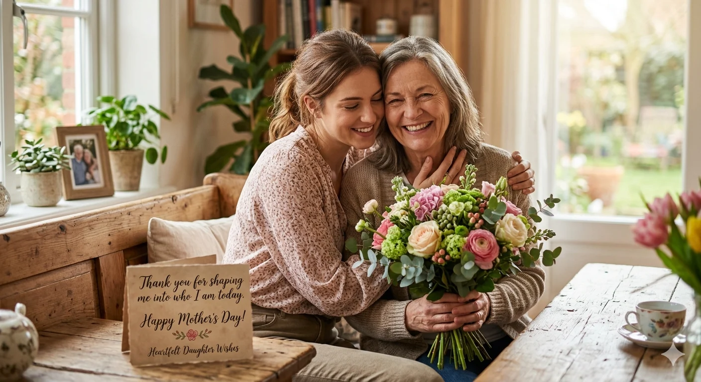 daughter happy mothers day wishes